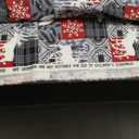 RTC Fabrics 100% Cotton 44 inch, Fleece, Yarn Dyed Deer L 108 X W 44