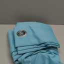 ChrisDowa Blackout Curtains 84 inches Long for Bedroom - 2 Panels Set Grommet Thermal Insulated Room Darkening Curtains for Living Room (Aqua, 42 x 84 Inch)