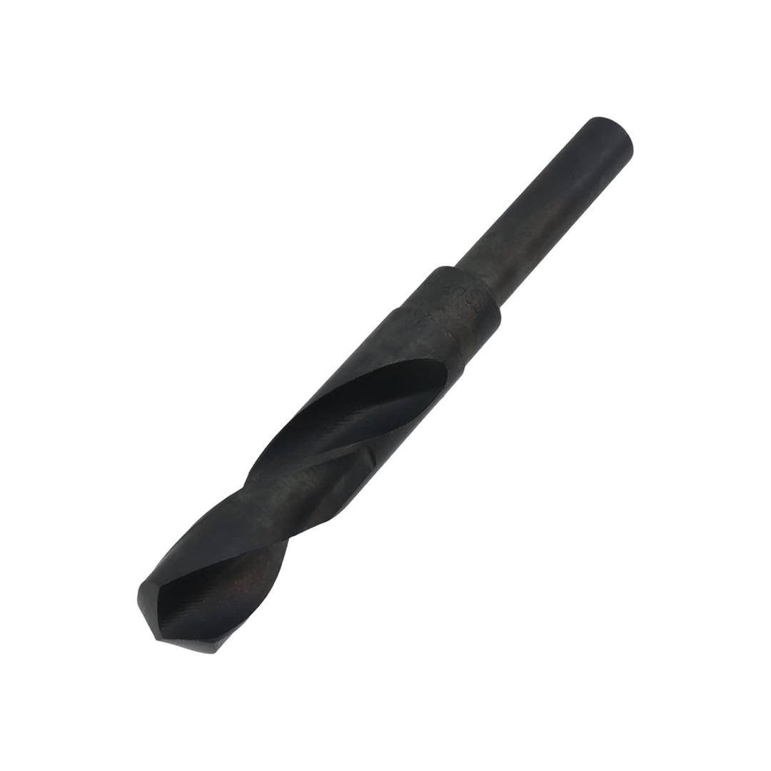 Drill Bit for Metal,49/64"/19.5mm Diameter High Speed Steel Straight Shank Drill Bits with 1/2" Reduced Shank for Aluminum, Copper and Brass
