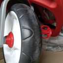 Radio Flyer 4-in-1 Pedal & Push Stroll 'N Trike, Ages 1-5, Toddler Tricycle & Stroller, High-Density Foam Tires, Parent Push Handle, UV Canopy, Removable Tray, Headrest & Seatbelt, Stroller Tricycle, Large