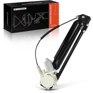 A-Premium Electric Power Window Regulator with Motor Compatible with BMW E39 525i 2001-2003 528i 1999-2000 (from 3/1999) 530i 540i M5 Rear Driver Side