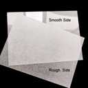 50PCS Heat Shrink Plastic Sheets, Shrink Film Sheets Blank Shrink Art Film Paper, Sanded Shrink Film Papers Shrinky Art Paper Crafts Set Creative Craft DIY Ornaments Keychains (7.9X5.7inch)