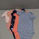 Simple Joys by Carter's Baby Girls' Sleeveless Bodysuit, Pack of 5, Multicolor/Dots/Hearts, 6-9Months
