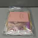 Rose Gold Happy Birthday Party Decorations, Happy Birthday Banner, Rose Gold Foil Heart Star Confetti Balloons Curtain Backdrop Hanging Swirls Party Decor for Girls Women Princess