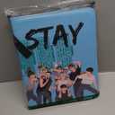 Cute Trading Photocard Binder, STAY Photo Album Cartoon Card Holder Book Storage 900 Cards with Sleeves for Lomo Cards Gift - Boys & Girls, idol Photo Protect (Blue, 9 Pockets)