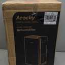 4500 Sq.Ft Most Efficient Energy Star 2025 Dehumidifier,AEOCKY Max 80 Pint/D(Standard 56Pint/D) Smart Compressor Dehumidifier with Drain Hose, Intelligent Humidistat,for Basement,Bedroom,Home,Bathroom (White)