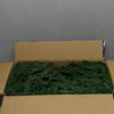 Hananona 2 Pcs 9 Ft Artificial Norfolk Pine Garlands, Real Touch Winter Pine Garland, Green Artificial Greenery Garland for Table, Mantle, Wall, Indoor, Outdoor Christmas Decorations (2, 9 Ft)