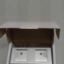 IFCASE Under Desk Laptop Mount, Metal Under Desk Shelf Holder for Laptop, Mac mini, MacBook, Keyboard with Anti-Scratch Silicone (Silver)