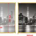 Annecy 14x18 Picture Frame Gold1 Pack, 14 x 18 Picture Frame for Wall Decoration, Classic Gold Minimalist Style Suitable for Decorating Houses, Offices, Hotels