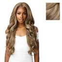 Sensationnel Bare Lace 13X6 Wigs - Unit 4 Lacefrontal Glueless Synthetic 180 Degree Preplucked Hairline (SH/LIGHTASHBROWN)