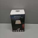 Outdoor Battery Operated Table Lamp Waterproof, 4000mAh Cordless Table Lamp Rechargeable, Touch Dimmable Desk Lamp, LED Night Light for Patio Camping Restaurant Home (Wood Grain, 9.6in)