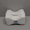 Everlasting Comfort Memory Foam Knee Pillow for Side Sleepers  Sciatica Pain Relief Pillow, Adjustable Strap Support  Leg Pillows for Sleeping Alignment, Knees, Back & Hip Cushion (White)