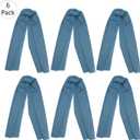 INNOLIFE 6 Pack Cooling Towels Breathable Ice Towel for Sports, Gym, Fitness, Running, Hiking, Yoga - Blue