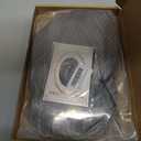 Miss U Hair Old Lady Gray Wig Silver Grey Grandma Wig Women Short Wavy Curl Hair for Cosplay Costume