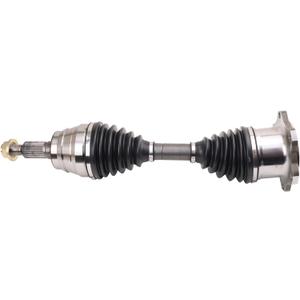 TRQ Front CV Joint Axle Shaft Compatible with Chevy GMC Pickup Truck 4x4 4WD