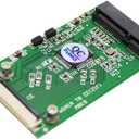 Ximimark 1Pcs Mini PCI-E mSATA to CE ZIF 1.8 inch SSD to 40 pin ZIF CE Cable Adapter Converter Card SSD HDD Adapter Converter