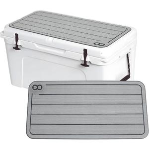 WOOWAVE EVA Mat Cooler Pad for YETI Tundra 75, Peel & Stick Application, Non Slip Comfort Accessories (Grey)