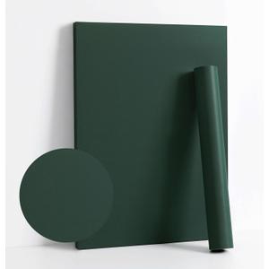 Dimoon 118''x15.7'' Emerald Dark Skin Peel and Stick Wallpaper Contact Paper Modern Self Adhesive Wall Paper Removable Renter Friendly Textured Solid Vinyl Roll (118''x15.7'',Emerald Dark Skin)