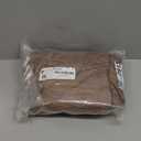 Smiry Round Picnic Tablecloth, Waterproof Elastic Fitted Table Covers for 45" - 56" Tables, Wipeable Flannel Backed Vinyl Tablecloths for Camping, Indoor, Outdoor, Brown