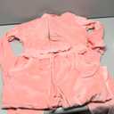 HOTOUCH Womens Casual Velour Tracksuit Set Full Zipper Hoodie Workout Pants Velvet Sweatsuit Jogging Suits XL (Pink)