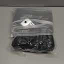 Osilly Car Back Seat Cover, Anti-Slip Long Vehicle Rear Bench Protectors with Storage Pocket, Breathable Comfortable Auto Interior Seating Bottom Protection Accessories, Universal Fit (Black)