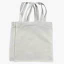 Plain Canvas Tote Bags,Mini Canvas Tote Bag,Small Cloth Tote Bags with Handles,Great for Gift,Promotion and Decor, 2pack White 13x13,5 inch