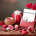 9 x Dark Humor Valentines Day Gifts for Him Her, Goth Spooky Valentines Day Card, Skeletons Valentines Day Cards Gifts for Boyfriend Girlfriend husband Wife - You're My Favorite Weirdo