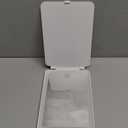 FUNTOUCH Rechargeable Travel Makeup Mirror with 72 Led Lights, Portable Lighted Beauty Mirror, 3 Color Lighting, Dimmable Touch Screen, Tabletop LED Folding Cosmetic Vanity Mirror (White)