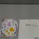 Moinchore Blue Dog Happy Birthday Banner with Daisy Paws Hanging Swirls Blue Dog Happy Birthday Party Supplies Daisy Puppy Themed Party Decorations for Kid Boy and Girl