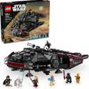 LEGO Star Wars The Dark Falcon Buildable Starship - Star Wars Toy Set for Boys and Girls - Collectible Millenium Falcon Toy with 6 Minifigures - Birthday Gift for Kids - 75389