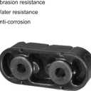 X AUTOHAUX Muffler Exhaust Hanger Insulator 15092802 Bushing Rubber Mount Bracket for Chevy for GMC 1999-2018 Silverado Sierra 1500 2000-2018 15740212 25956663 1pcs