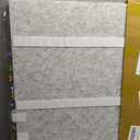 Large Cork Bulletin Board 48" x 36", Felt Pin Board, Silver Gray