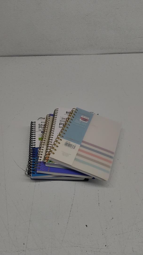 Planners 5 Pack 2023, 2023-2024, 2023, 2024 Aug 2024- Jul 2025, 2023