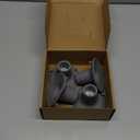 Replacement Feet for Shower Chair Bath Seat, Shower stools and Transfer Bench (TPR Suction Cup,Inner Diameter 1",Bottom 3.6"),Please Measure If Your Chair is Suitable