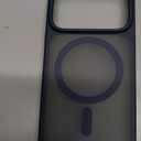 TORRAS for iPhone 17 Pro Case, Camera Control, Fit for MagSafe, MilitaryGrade Protection, Magnetic Slim Translucent AntiFingerprint Phone Case for iPhone 17 Pro 6.3", Deep Blue