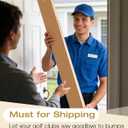 Magicheap 5 Pack Golf Club Shipping Boxes, 48x4x4 Inch Tall Corrugated Cardboard Golf Club Box for Shipping Packaging Moving Mailing