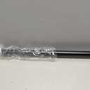 Ivilon Tension Curtain Rod - Spring Tension Rod for Windows or Shower, 24 to 36 Inch. Black