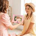 Best Friend Picture Frame, Friends Frame 4x6, BFF Gifts for Friends Forever, Birthday Graduation Gifts Ideas, Wooden Tabletop Photo Frame for Home Office Desk Decor