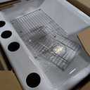 Kohler 5871-5UPC-0 Riverby® 33" undermount single-bowl workstation kitchen sink, White