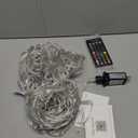 4 x 6FT Christmas RGB Net Lights Outdoor with Smart APP Remote Control, DIY Color Changing 150 LEDs Smart Mesh Lights for Bushes, Waterproof Christmas Mesh Light with Timer Music for Tree, Fence, Bush