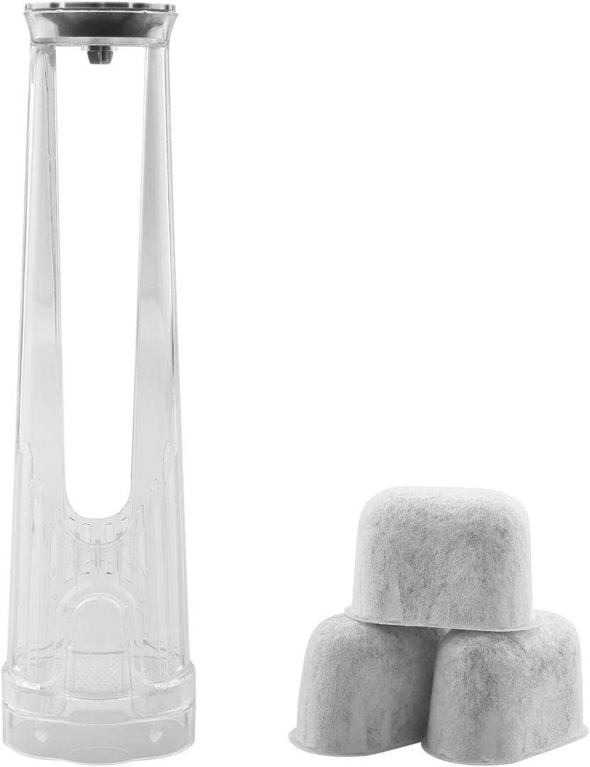 Water Filter Holder and 3 Water Filters Fits for Keurig 2.0 Series Coffee Machines Compatible with K-Supreme Series, K-Express, K-Slim, K-Elite, K-Duo Plus, K-Select, K-lced, K50, K-Classic