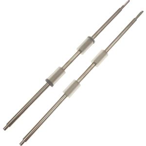 PA03586-K983 PA03586-K984 Scanner Paper Feed Roller & Exit Roller with Shaft Compatible with Fujitsu S1500 S1500M fi-6110 N1800