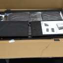 Pamray 32 Inch Computer Desk with 4 Drawers Small Office Desk for Home Bedroom Study Writing Simple Modern Computer Table Marble