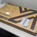 Casaottima L Shaped Desk with 4 Drawers, 40" Small White Computer Desk with Storage, Reversible Kids Study Desk with Hook, Corner Desk for Home Office