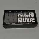 P2 Portable in Ear Monitor Amplifier, Headphone Amp with XLR/TRS Inputs 3.5mm Output, Headphone Amplifier with Durable Belt Clip, Stereo/Mono Switch for Drummers, Guitar, Keyboardists, White