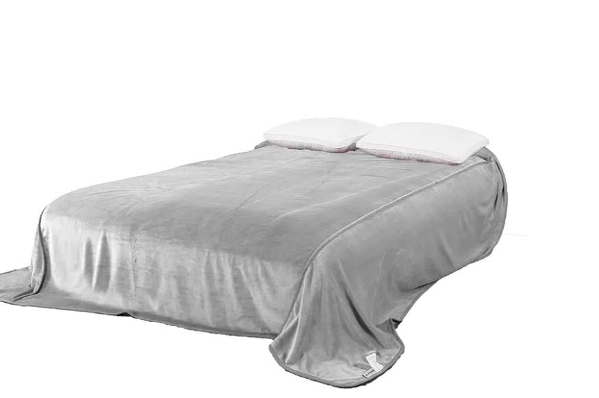 Commollis Oversized King Fleece Blanket 120"x120" (10'x10') - Giant Flannel Throw Blanket for Bed, Couch, Camping & Travel - Soft, Warm, Family-Sized Blanket for Indoor & Outdoor Use