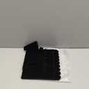 Tondiamo 9 Inch Velvet Necklace Jewelry Display Stands Organizer Necklace Storage Holder for Home Shop Show (Black)