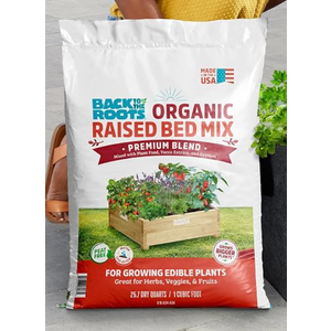 Back to the Roots Organic Raised Bed Soil Pallet (60 1 cu.ft. Bags) 47015 (EXP 05/13/26)