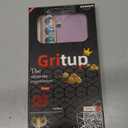 Gritup for Samsung Galaxy S25 Case: with 2Pcs Screen Protector, 360 Rotation Ring Holder Magnetic Kickstand, Plating Gold Edge Soft TPU Shockproof Protective Cover for Galaxy S25, Light Purple