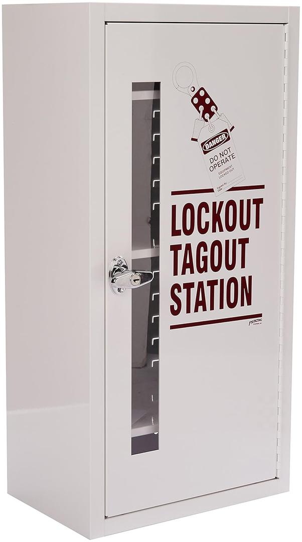 Brady LC977A, Lockout Tagout Station, Cabinet Only with Locking Handle